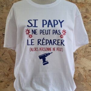 T-shirt SI ... NE PEUT PAS LE REPARER (ALORS PERSONNE NE PEUT)